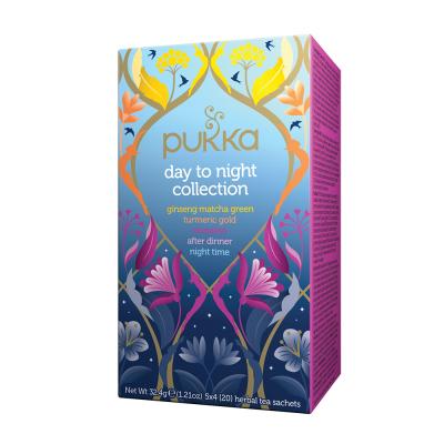 Pukka Organic Day to Night Collection (5 Flavours) x 20 Tea Bags